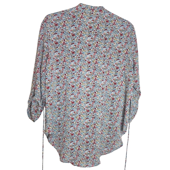 Floral Print Blouse - Multicolor - Picture 3 of 5